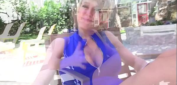  MilfTrip meets a hot body mom while on vacation in an AirBnB